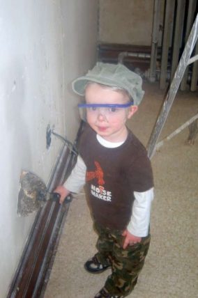 How a toddler helps