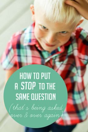 How to stop the same question from being asked over and over (and over) again