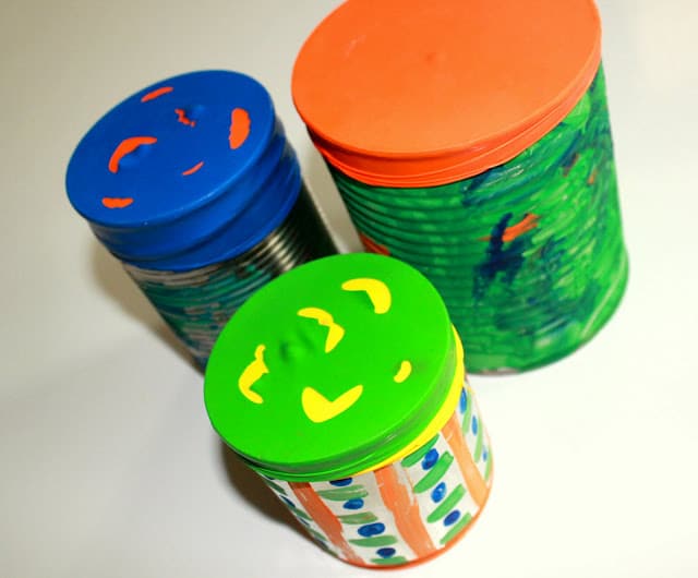 Super Simple DIY Tin Can Drums for Kids to Make Hands On As We Grow®