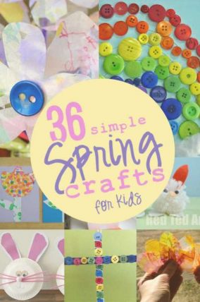 Spring crafts for kids to make