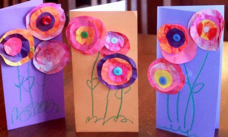 mothers day flower craft