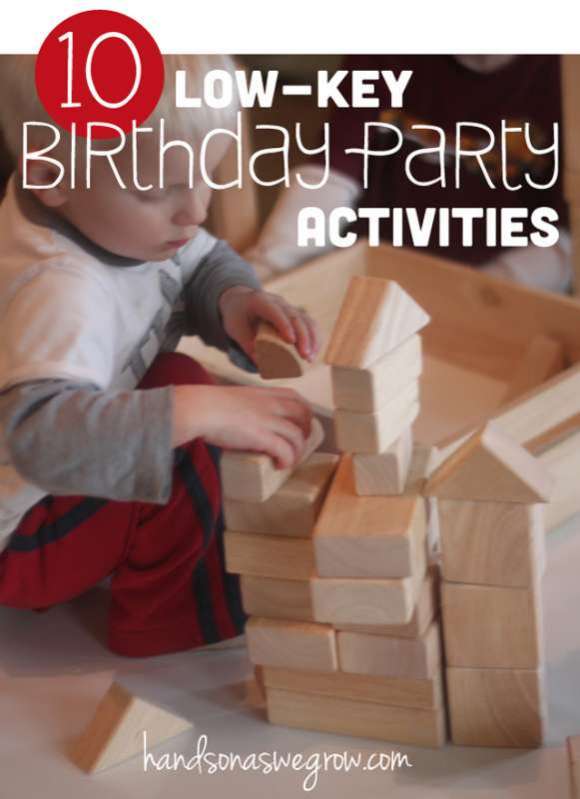10 Low Key Birthday Party Activities For Kids