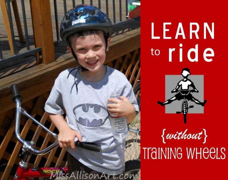 Learn to Ride Without Training Wheels from Miss Allison's Art
