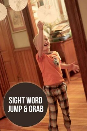 Sight Word Jump & Grab
