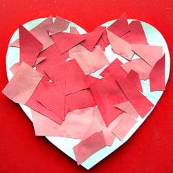 valentine art craft for preschoolers