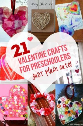 21 Valentine crafts for preschoolers that are just plain cute!