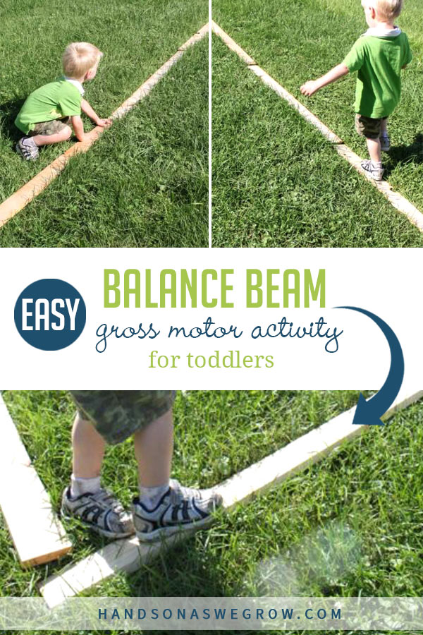 DIY Balance Beam for Toddlers Easy at Home Hands On As We Grow®