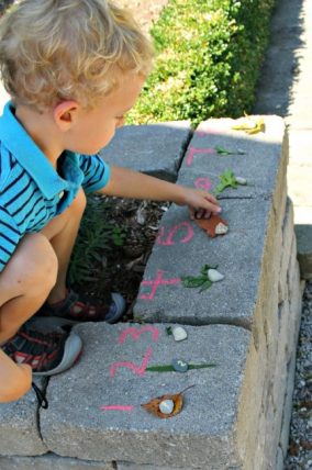 nature walk scavenger hunt ideas