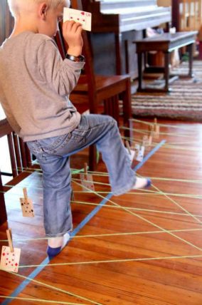 Match the Numbers Obstacle Course