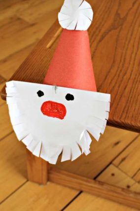 santa craft cutting practice