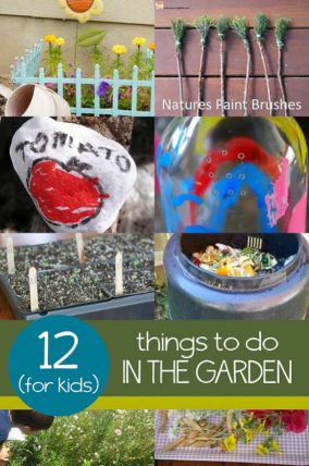 12 things for kids to help with in the garden (and still have fun)!