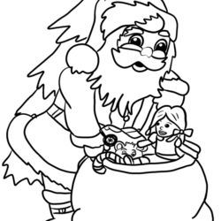 Christmas Winter Coloring Pages For Kids To Color