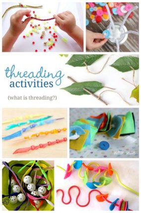 What is threading? Plus lots of threading activities to do with the kids