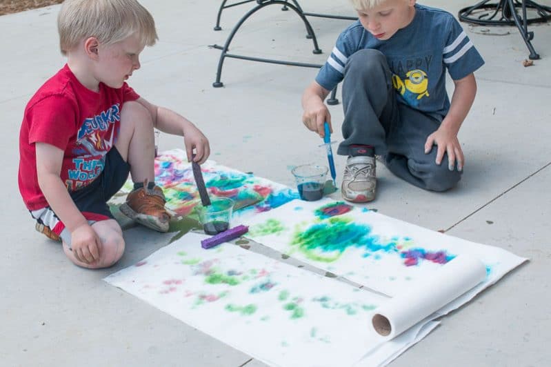 Paper Towel Art is Gloriously Fun for Everyone Hands On As We Grow®