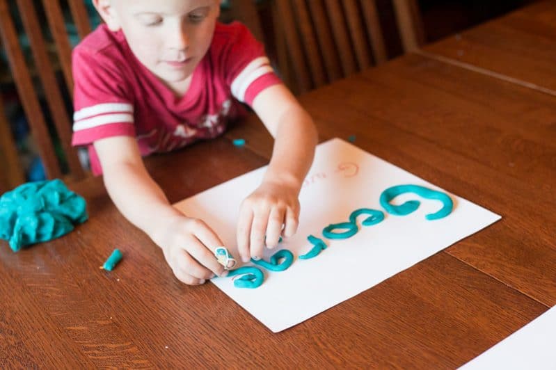 Strengthening Hands with Play Dough Names Hands On As We Grow®
