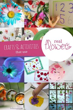 Make 22 real flower crafts and activities with your children