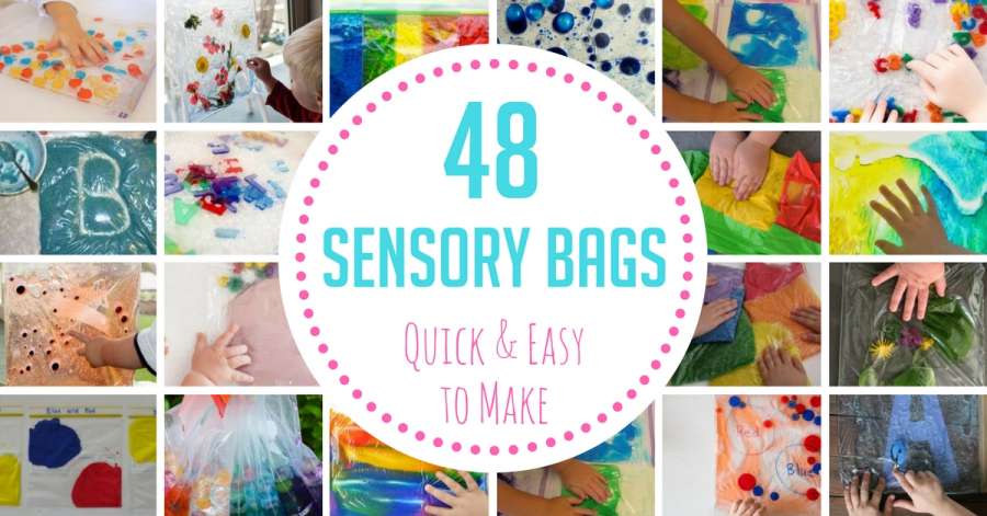 48 Quick Sensory Bags To Make For Your Kids Hands On As We 48 Quick Sensory Bags To Make For Your Kids Hands On As We