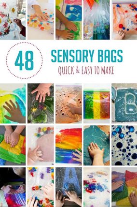 48 Quick and Easy Sensory Bags to Make