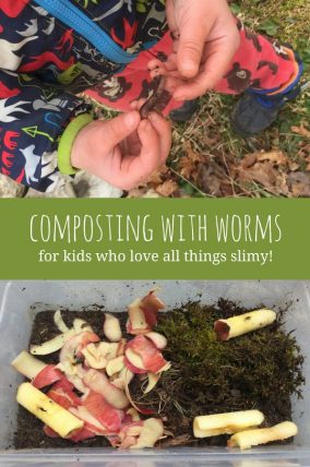Teach your kids about vermicomposting with worms!