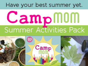 Camp Mom: Summer Activities Pack filled with crafts and activities (and planning it all) for kids to do this summer