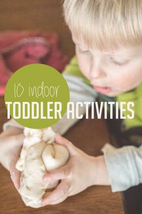 10 indoor toddler activities to do when you're stuck inside for awhile