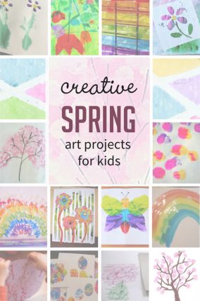 Create these 27 spring art projects for kids to bring the season into your home!