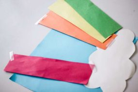 colorful rainbow scavenger hunt with printable clues hoawg