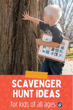 Go on a cool adventure with 30+ scavenger hunt ideas for kids of all ages!