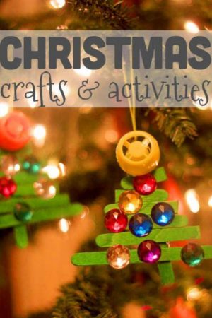Lots of Christmas crafts and activities for kids