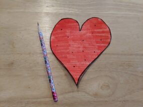 Cute Heart-Themed Fine Motor Craft for Kids | Hands On As We Grow®