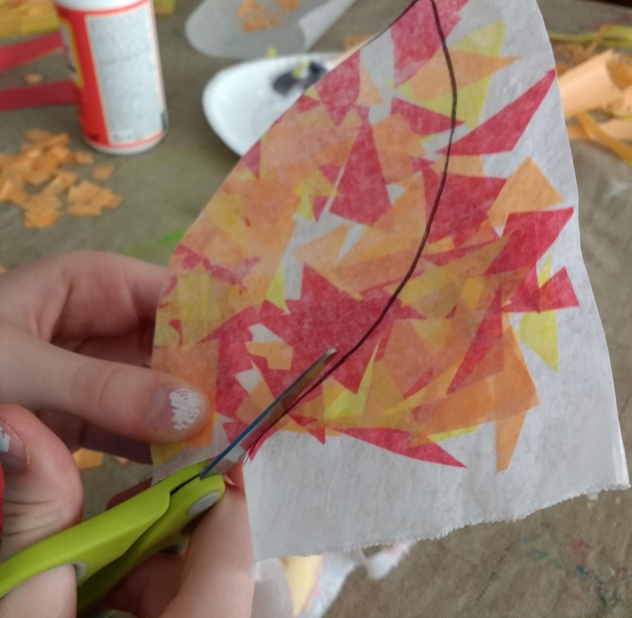 Leaf Suncatcher Craft Easy Fall Fun for Kids Hands On As We Grow®