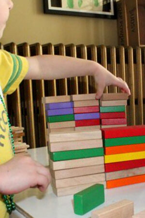 Learning with Blocks: Shapes & Colors