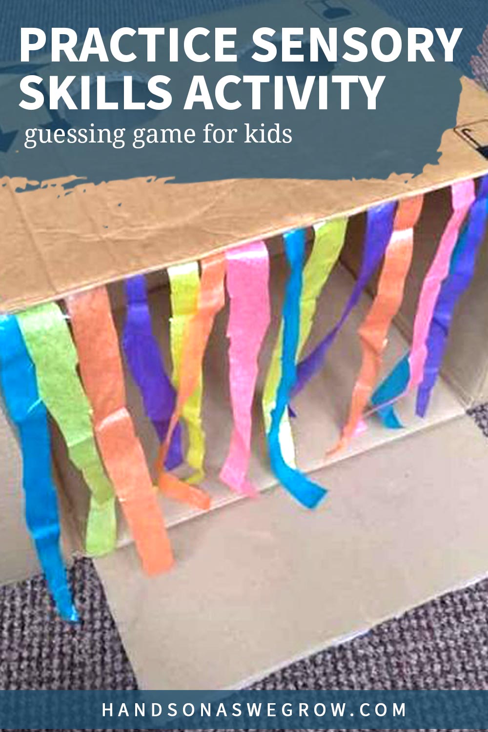 Simple DIY Guess What's in the Box Sensory Game HOAWG