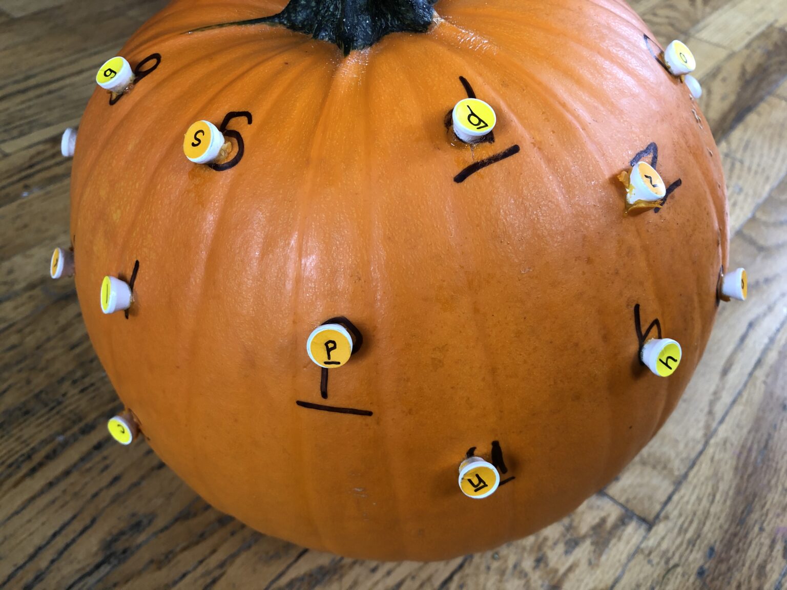 Pumpkin Letters Hammering Activity That s Easy And Fun HOAWG