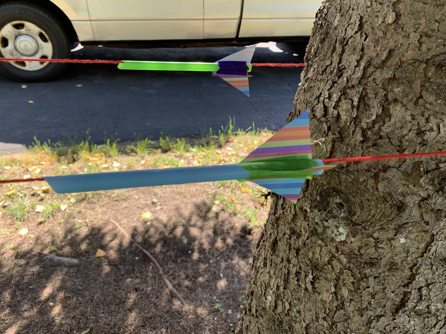 Balloon Rocket Race a Super Simple Science Experiment HOAWG