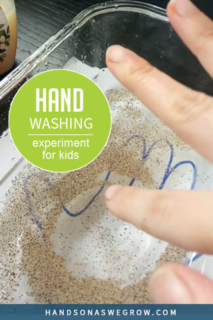 The Importance of Washing Hands Experiment | Hands On As We Grow®