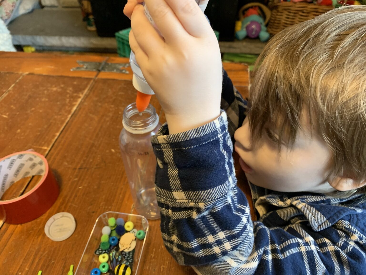 Lava Lamp Sensory Bag & Bottle Perfect for Valentine's Day HOAWG