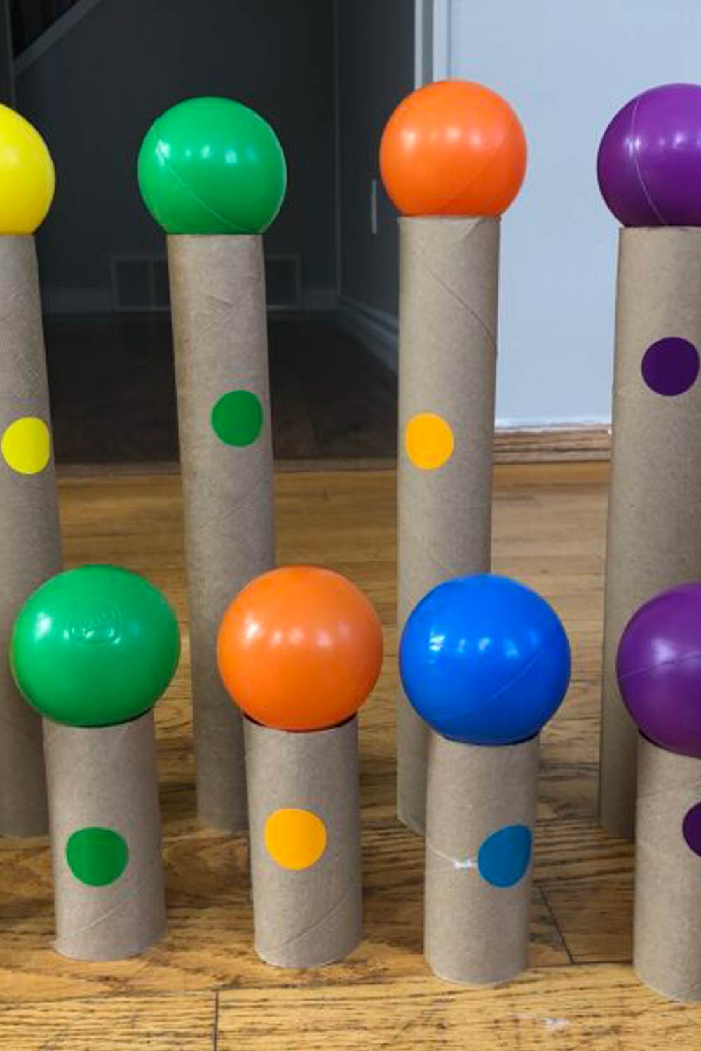 Super Simple Color Ball Matching Game for Kids - HOAWG