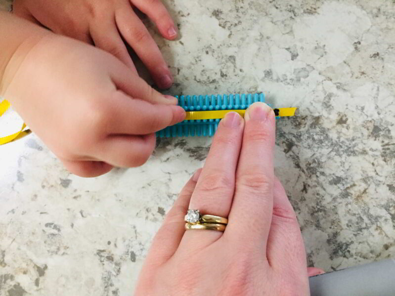 This hands-on measuring activity is perfect for toddlers and preschoolers!