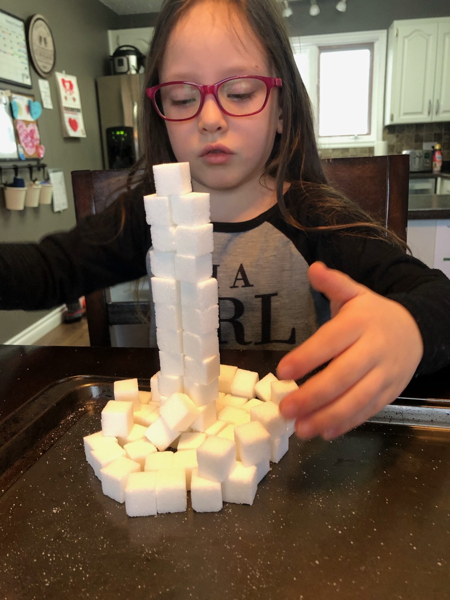 Grab a box of sugar cubes and get creative with these simple activities for kids. Fun from building towers to rainbow colored sugar cubes.