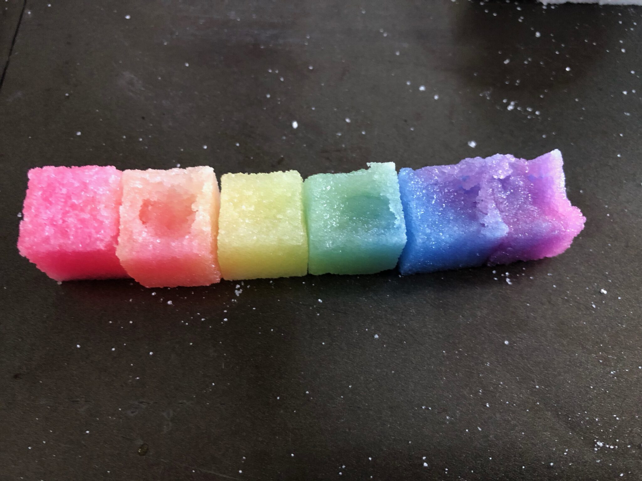 Grab a box of sugar cubes and get creative with these simple activities for kids. Fun from building towers to rainbow colored sugar cubes.