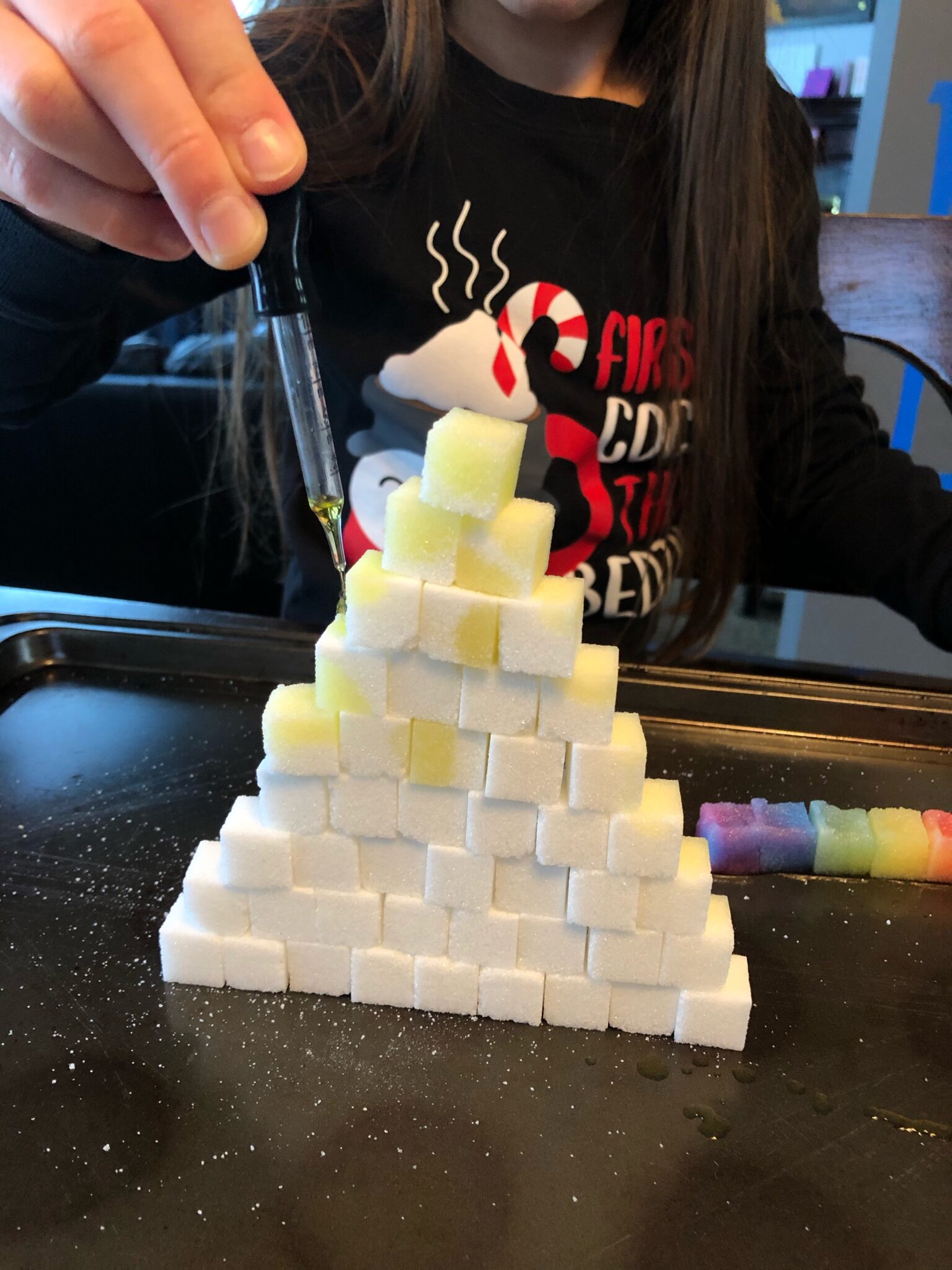 Grab a box of sugar cubes and get creative with these simple activities for kids. Fun from building towers to rainbow colored sugar cubes.