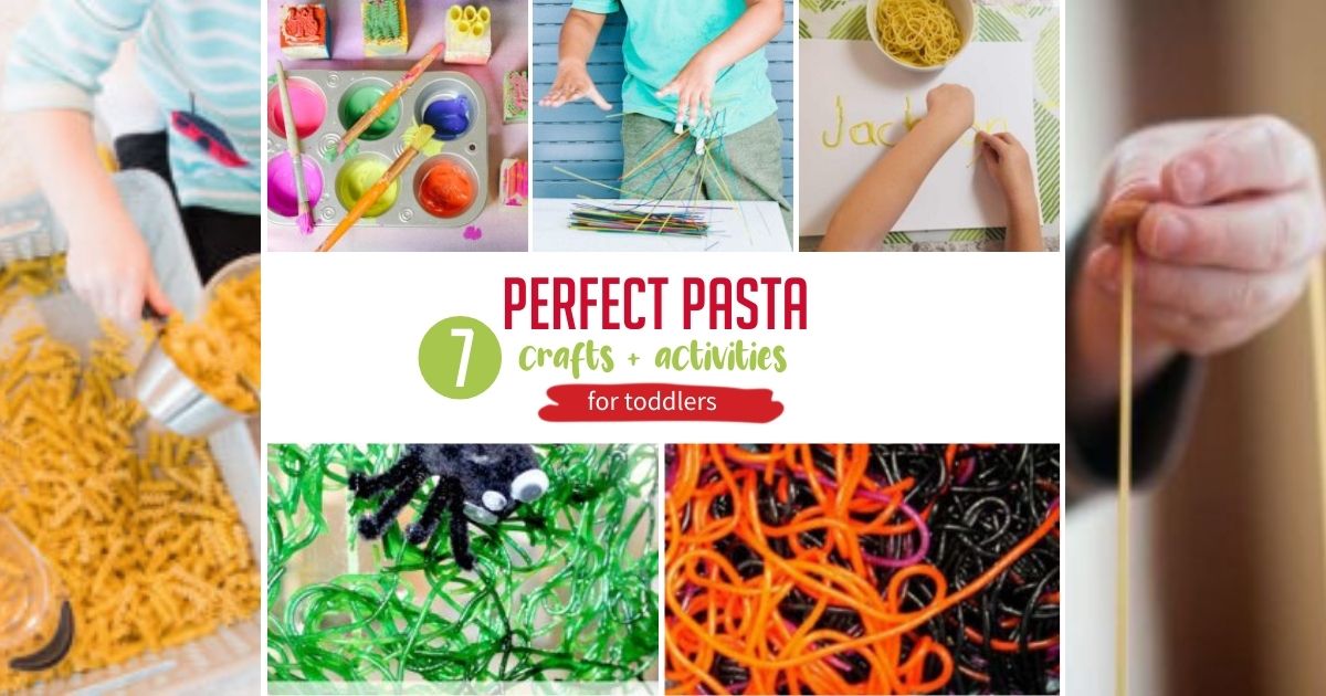 7 Perfect Pasta Crafts and Activities for Toddlers & Preschoolers handsonaswegrows