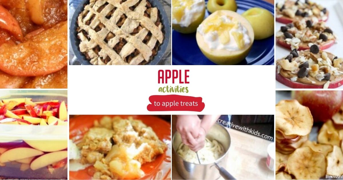 Here is a fantastic list of simple and fun apple snacks and treats to make with the kids this fall.