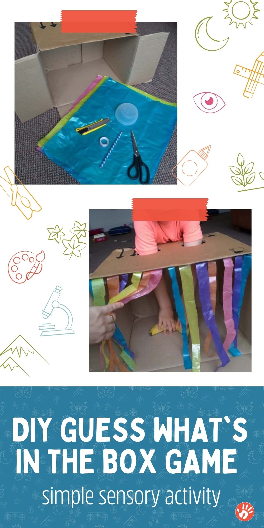 DIY Guess What's in the Box Game Simple Sensory Activity HOAWG