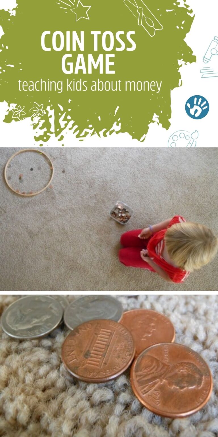 How Do You Begin Teaching Kids About Money? The Coin Toss Game!