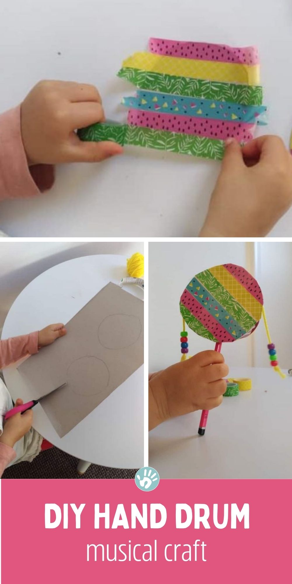 How to Make a Simple DIY Hand Drum Craft for Kids HOAWG