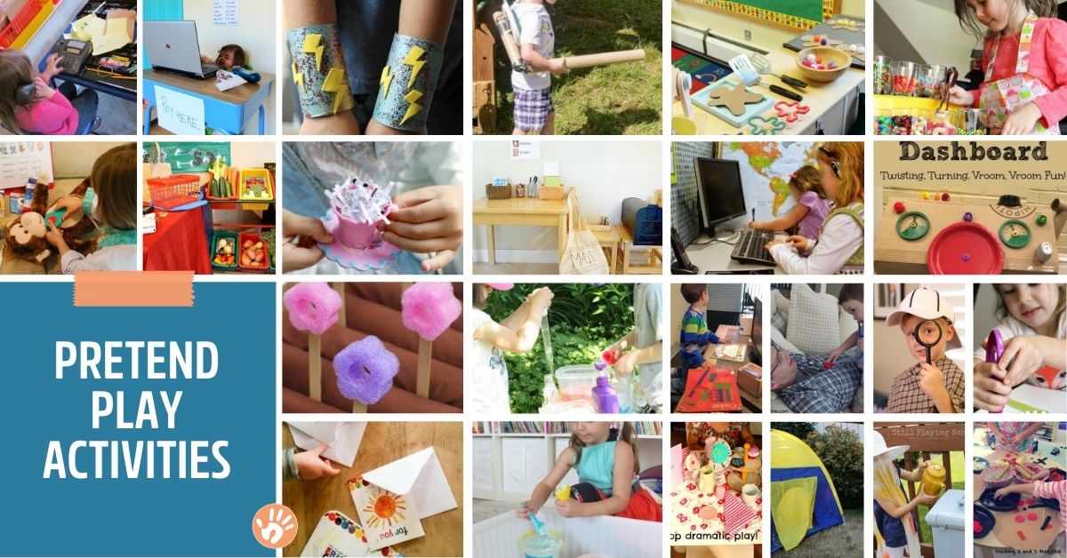 24 Practical Pretend Play Ideas + Why Pretend Play is So Important