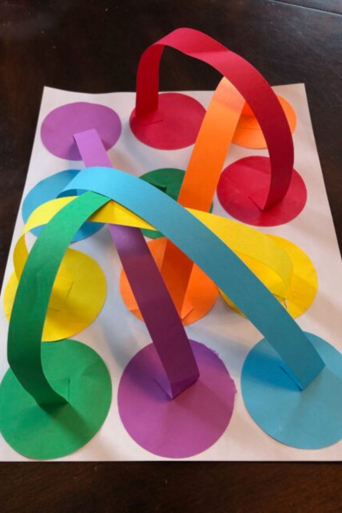 Twisty Rainbow Color Matching Activity Terrific for Toddlers & Preschoolers