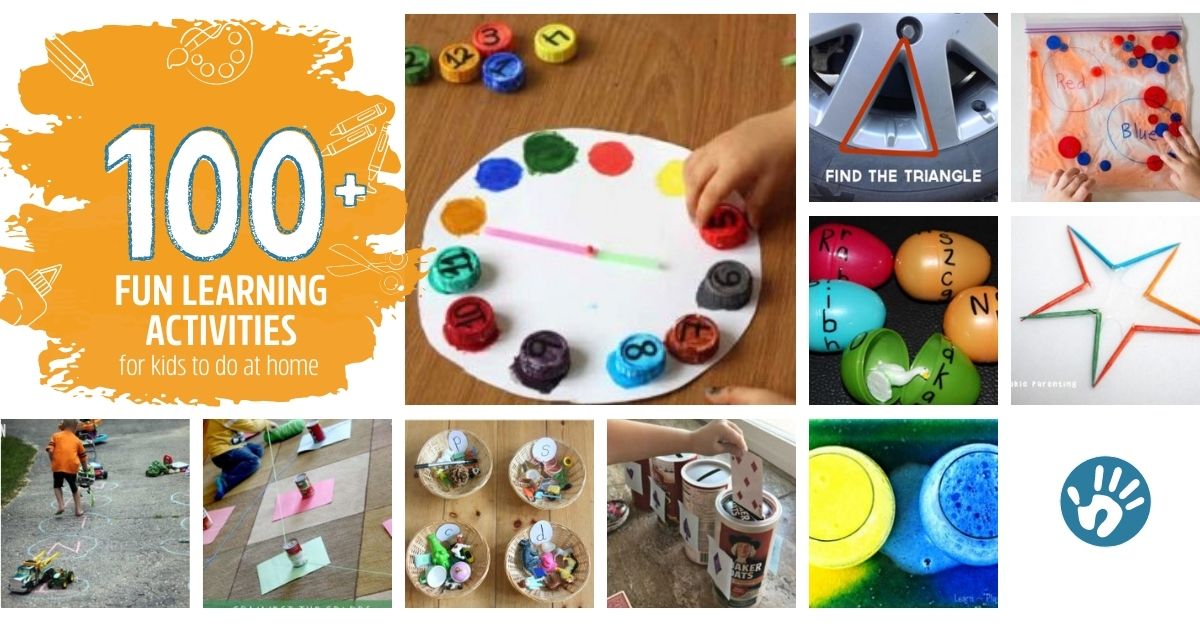 100 Fun Learning Activities For Kids To Do At Home HOAWG